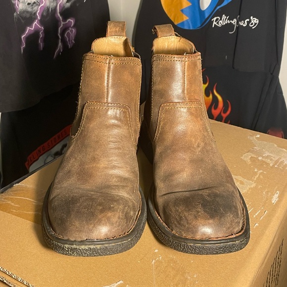 Men’s 10.5 Born Aiden Brown Leather Casual boots - Picture 6 of 7